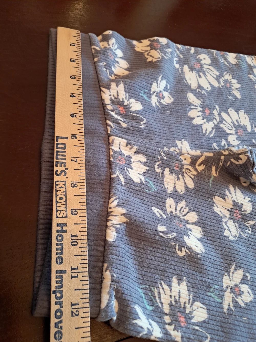 OshKosh B'gosh Gray Floral Leggings